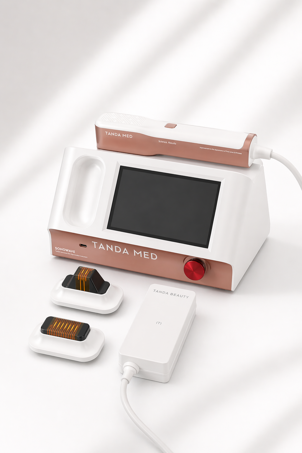 TANDA Beauty SoHowave Set| Professional Home Device for Facial Lifting & Firming